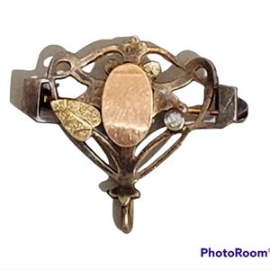 Antique Gold filled S&W - Slade & Wolfe brooch/pin